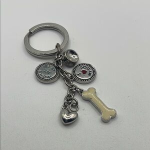 Silver and Cream‎ Dog Lover Keychain MUST BUNDLE